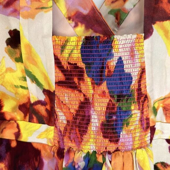 Maeve Floral Mini Dress - Multicolor - Picture 12 of 16